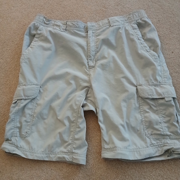 Columbia Titanium Omni Dry Convertible Pants Nylon Waterproof Mens Size L.  FL - Picture 2 of 11